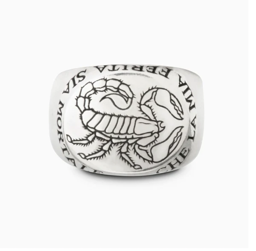 Scorpion Signet Ring