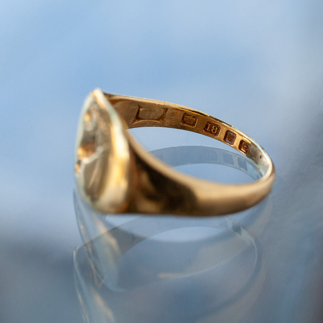 Eagle Crest Signet Ring