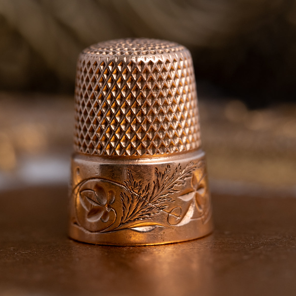 Vintage Engraved Thimble