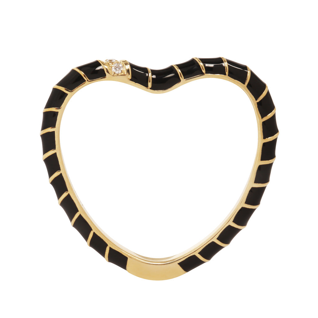Alliance Coeur Ring - Black