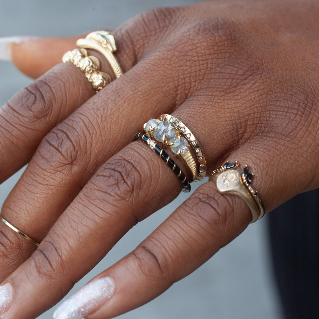 Alliance Mini Torsade Ring