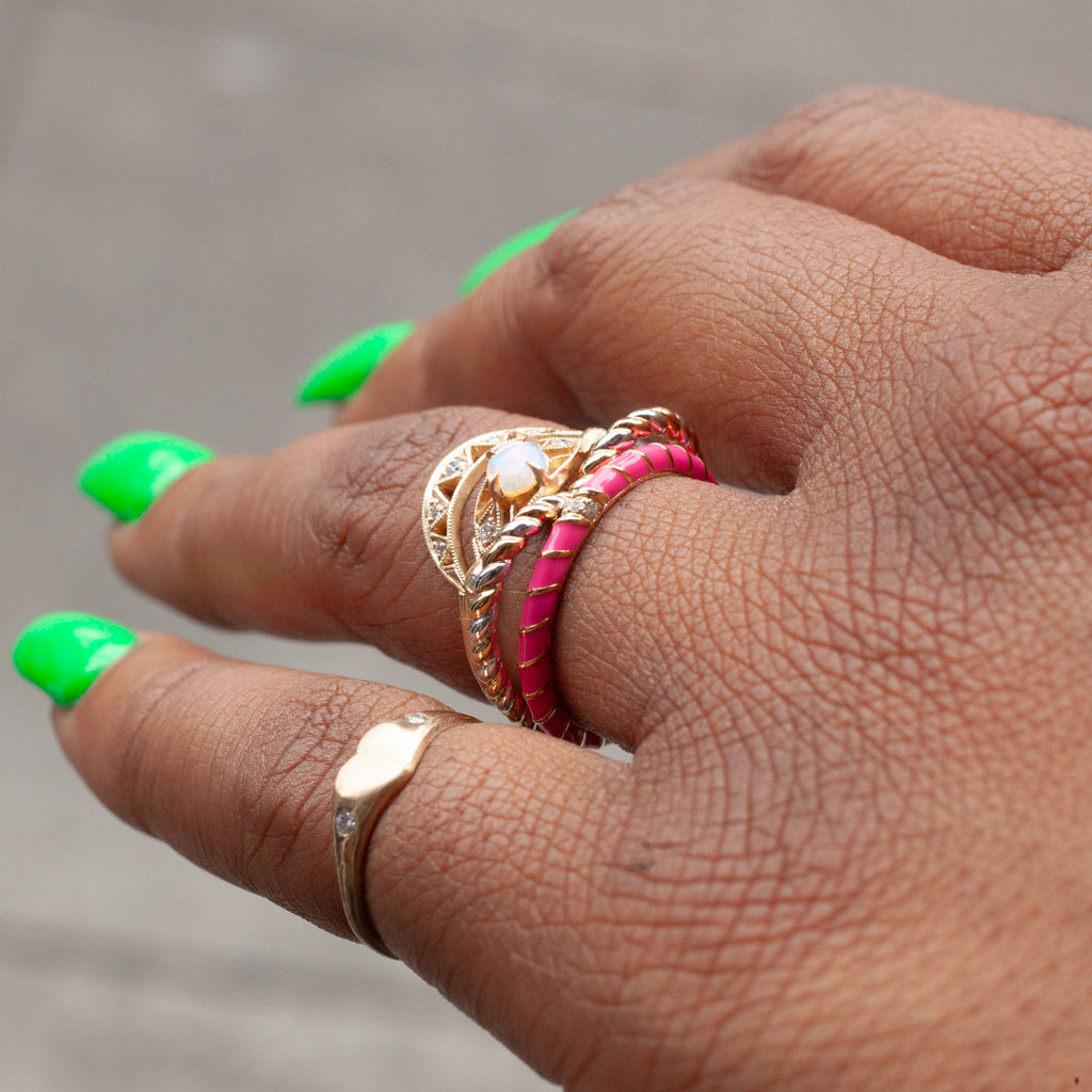 Alliance Mini Torsade Ring
