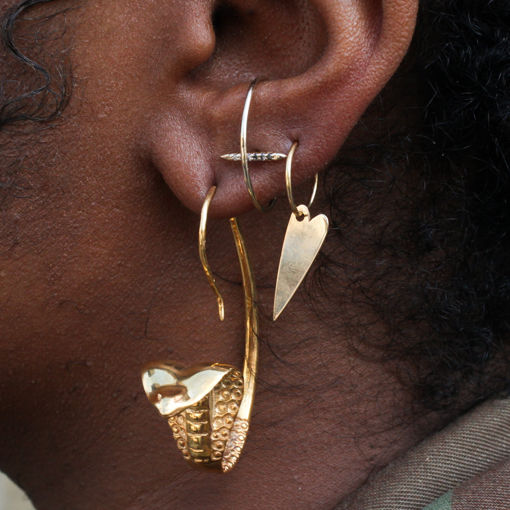 Needle Orbit Earring