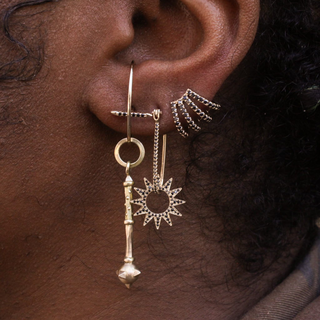 Needle Orbit Earring