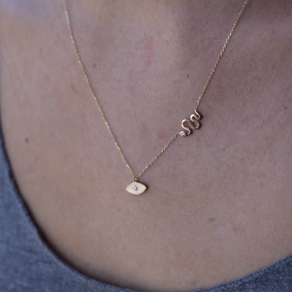 Snake On a Chain! Necklace