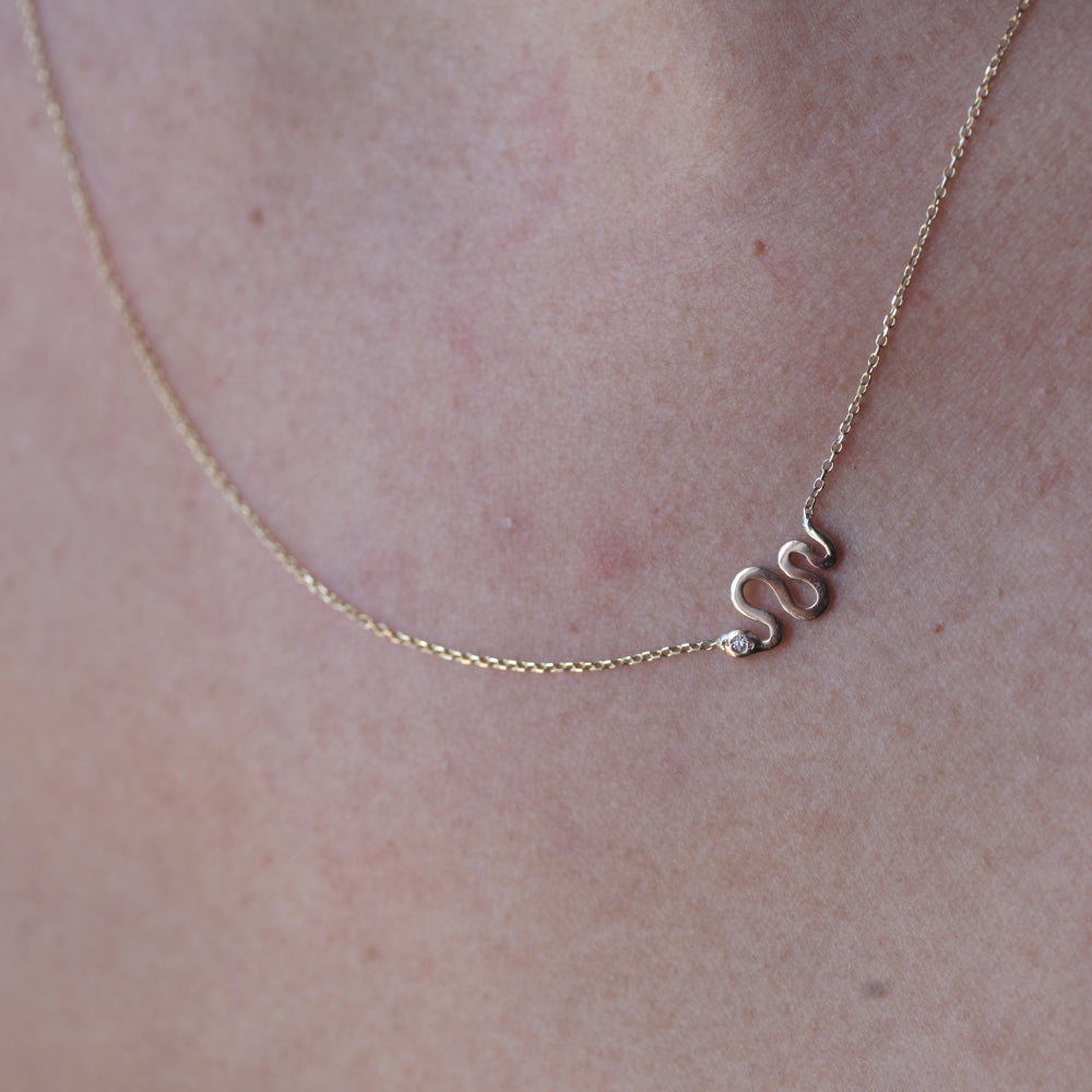 Snake On a Chain! Necklace