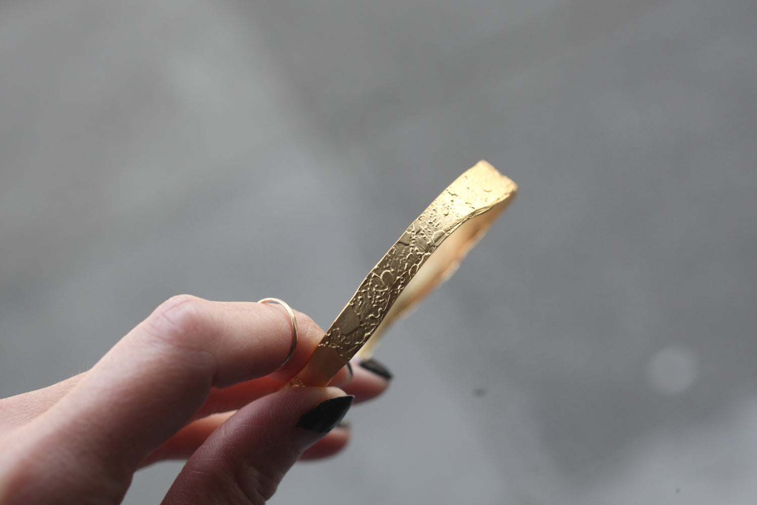 Acid-Etched Bangle