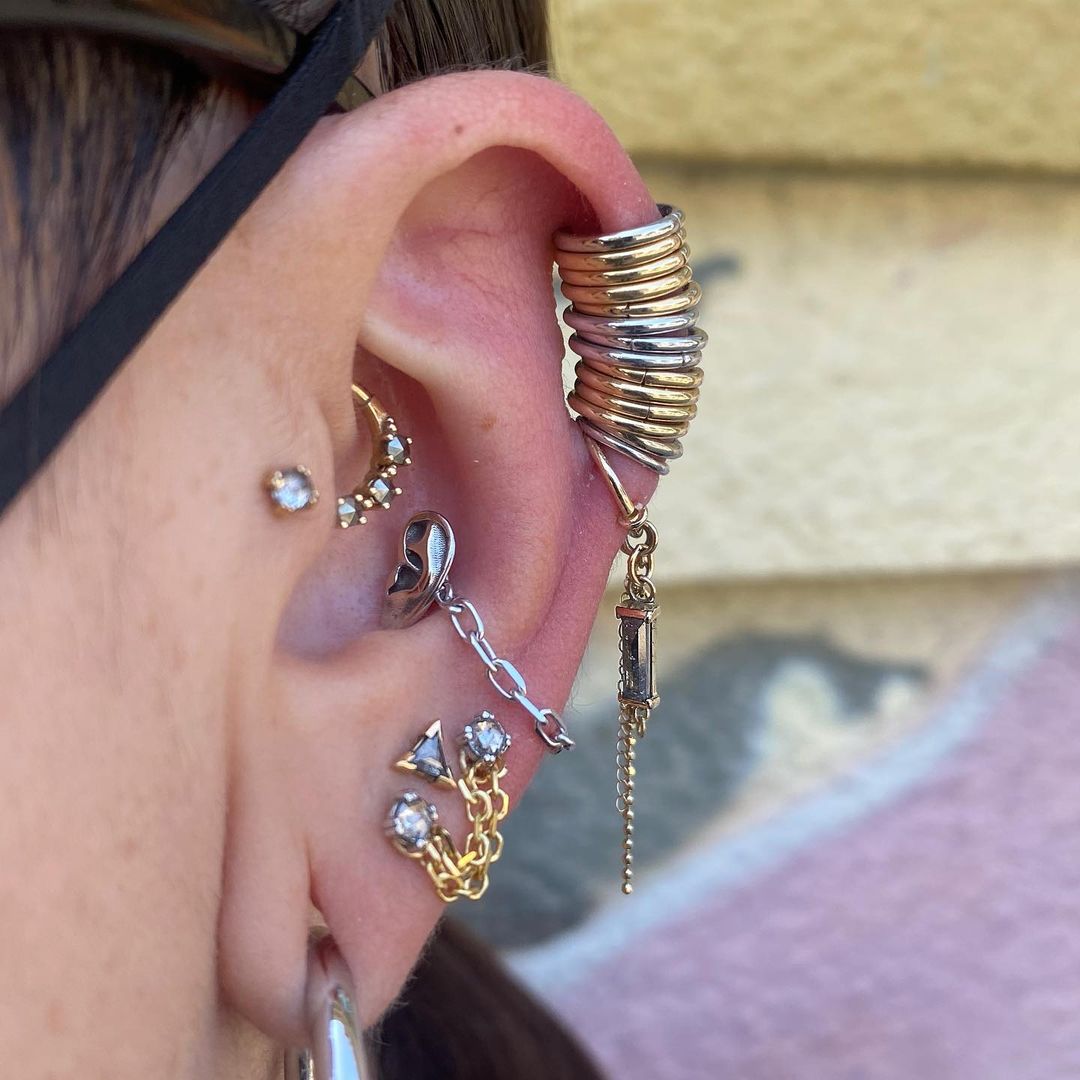 stud earrings