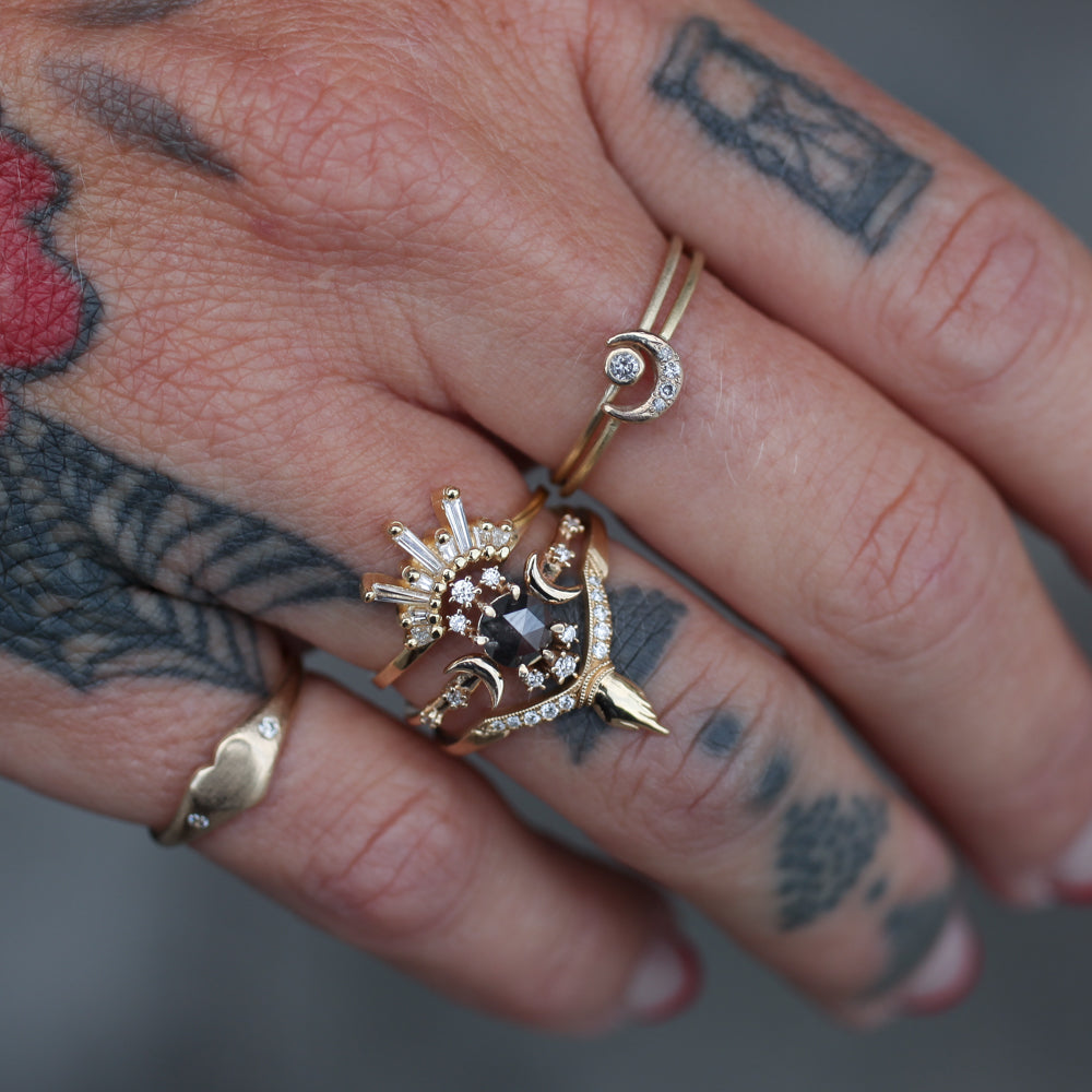 Littlest Heart Pinky Ring