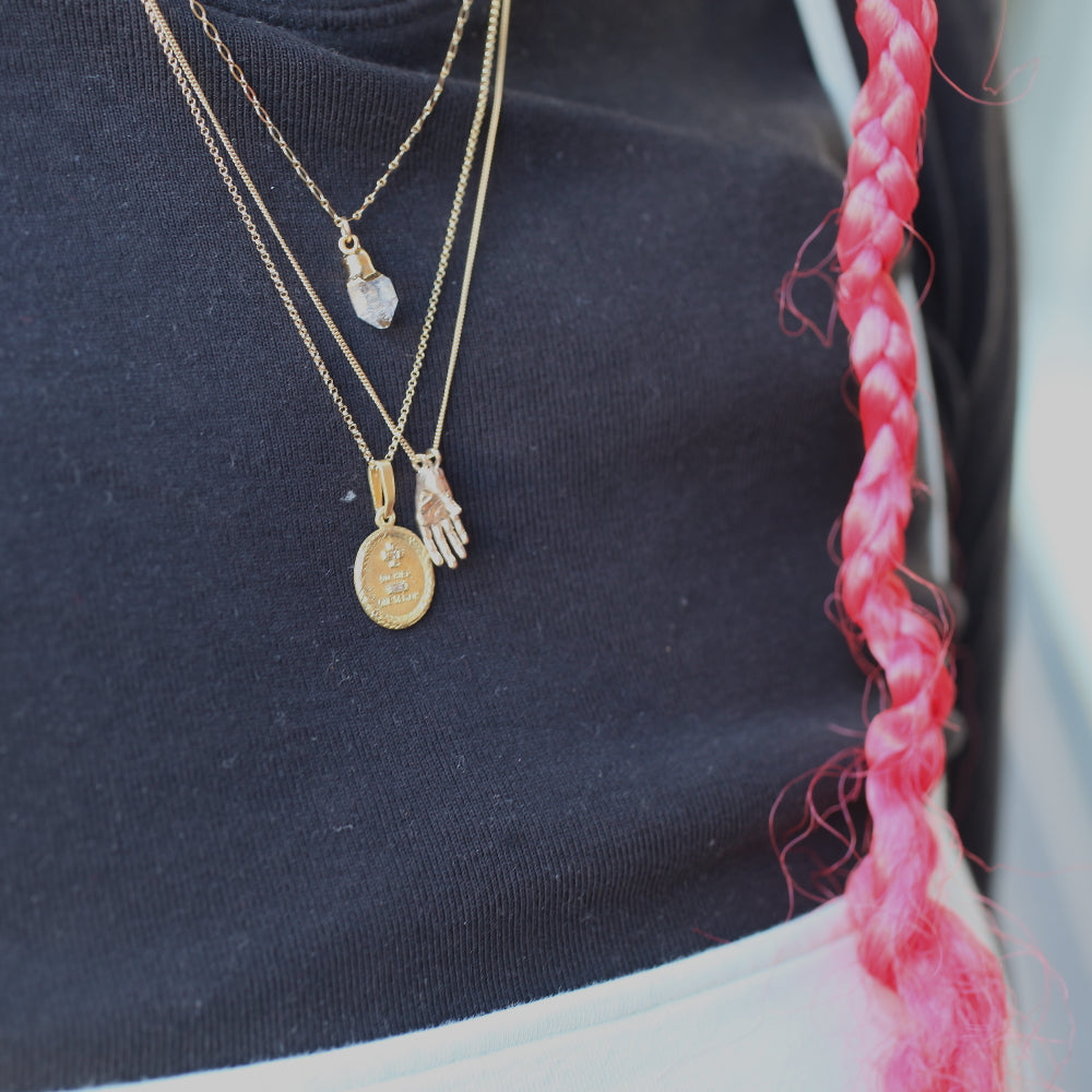 Naked Hamsa Necklace