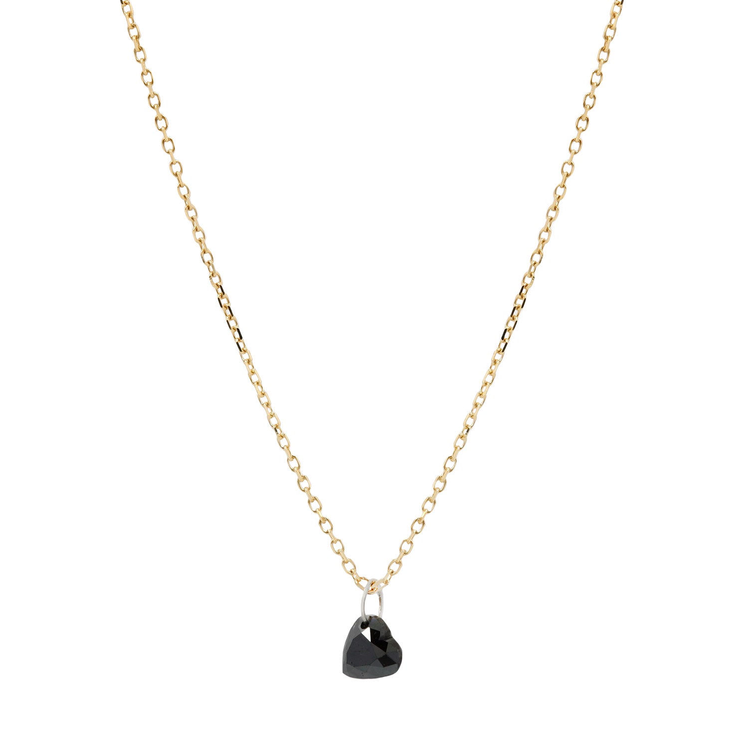 Petit Coeur Necklace - Diamond