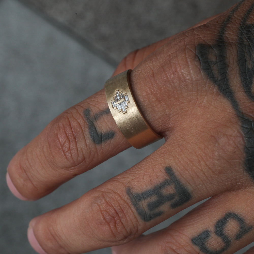 Wide Arcadia Ring