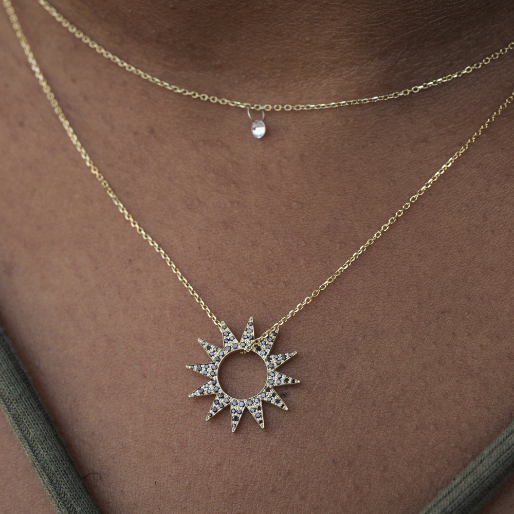 Regular Spur Charm - Black Diamond
