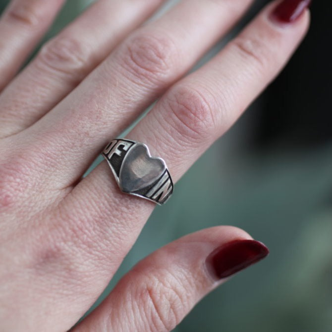 In Memory Of Signet Ring