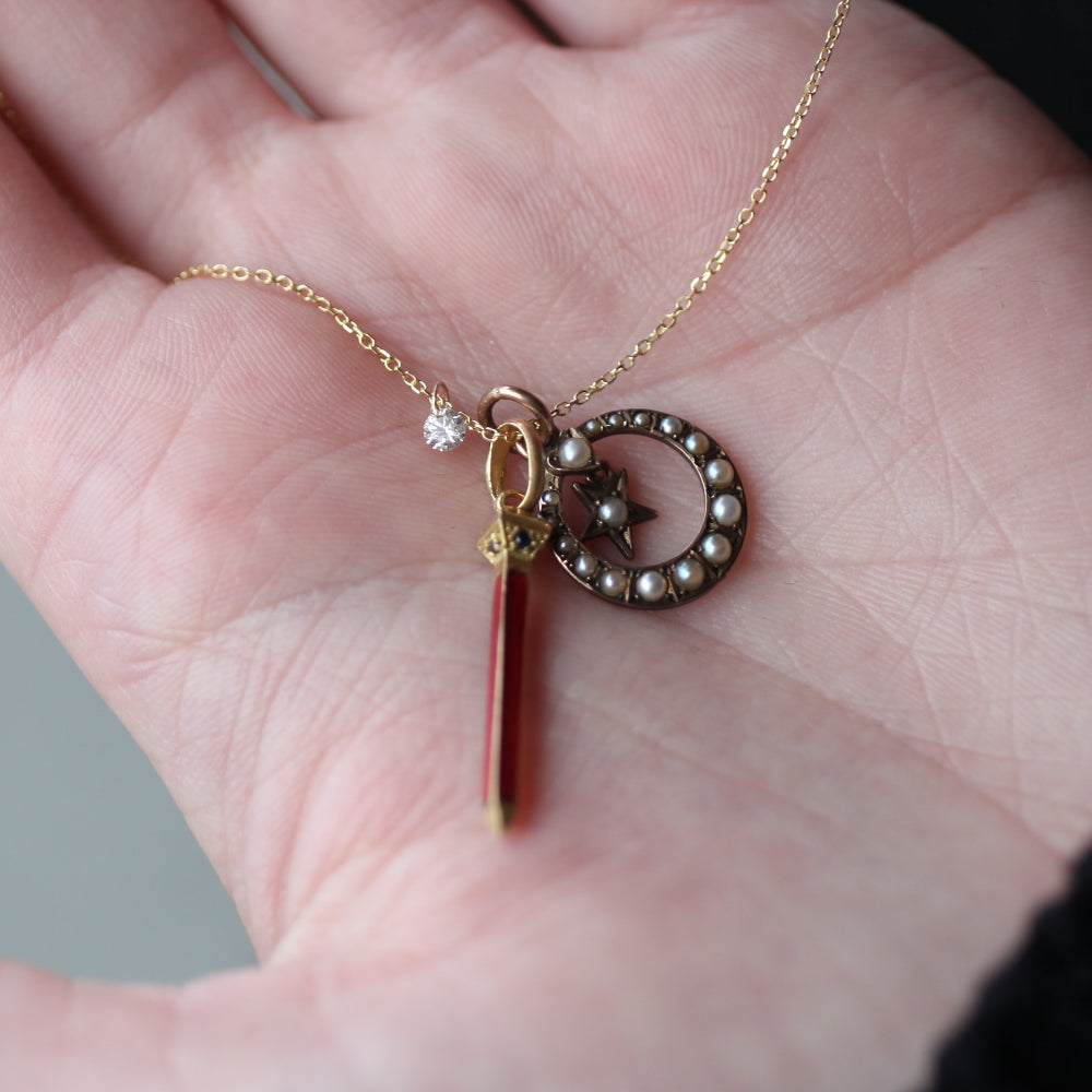 Petit Rien Necklace - Diamond