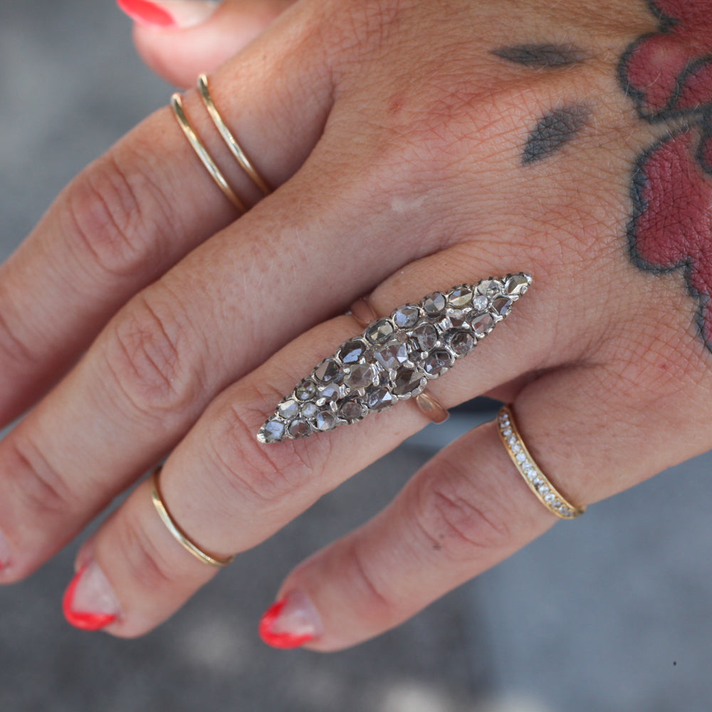 Navette Ring - 19th Century Diamond (Vintage)