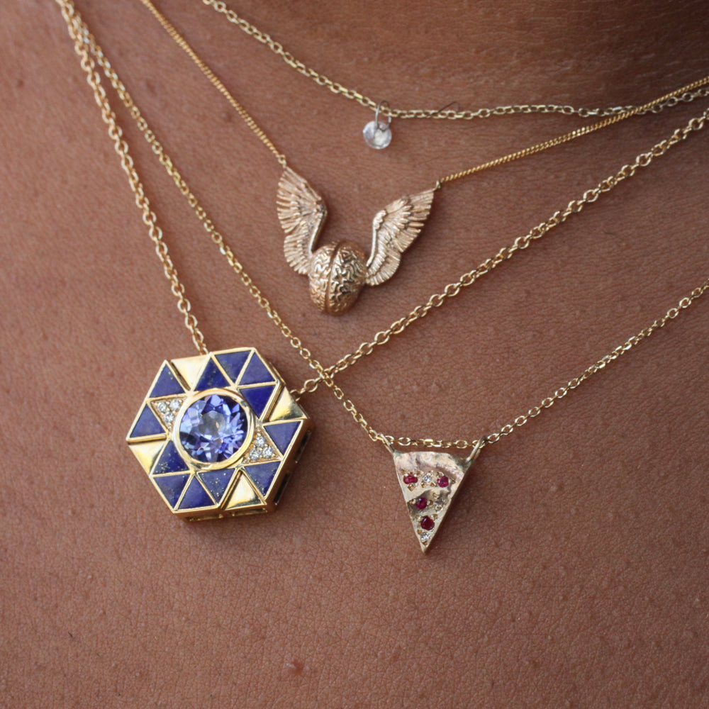 Pizza Necklace