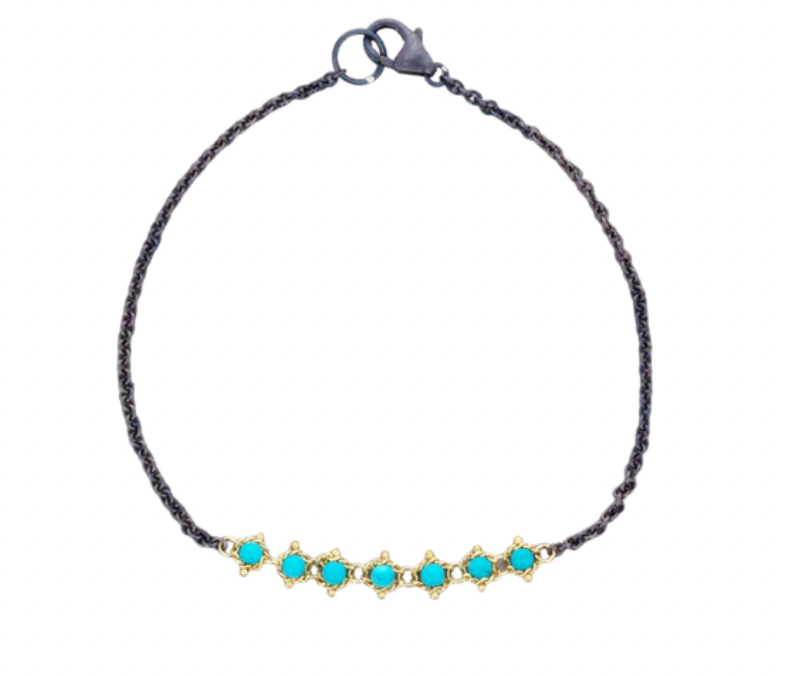 Textile Contrast Bracelet