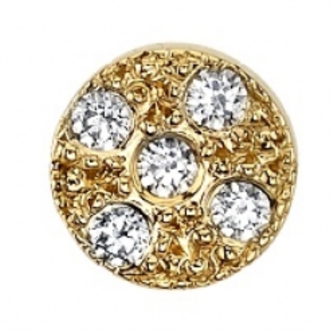 Pavé Circle (5mm)
