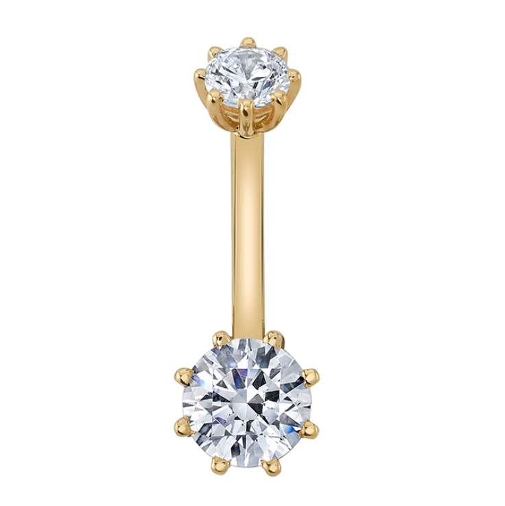 Navel curve - 8 prong basket