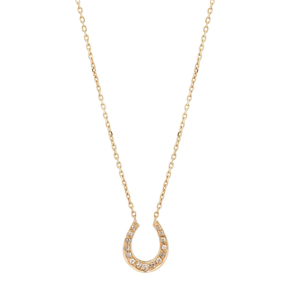 Good Luck Horseshoe Necklace