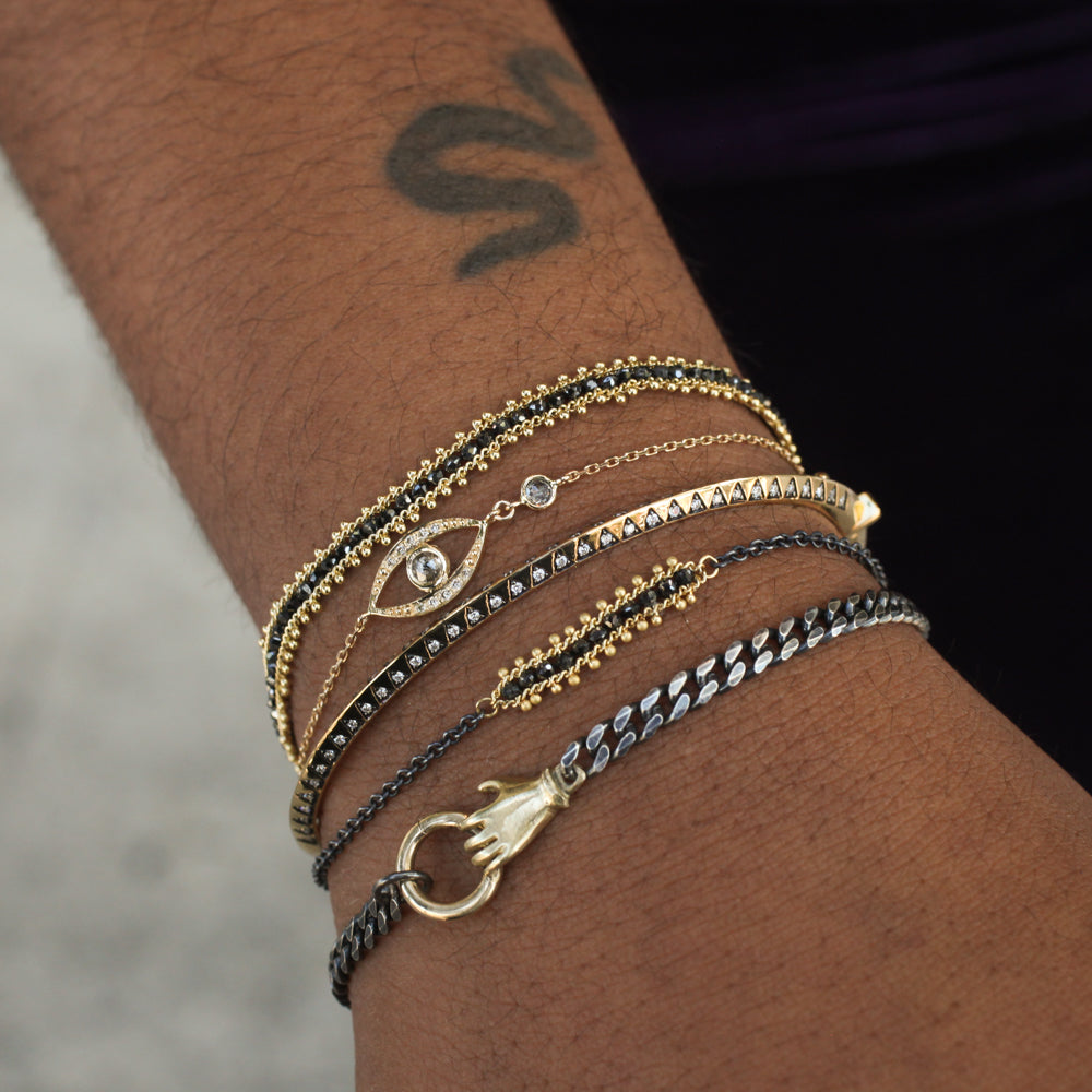 Textile Row Bracelet
