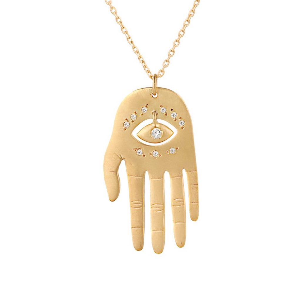 Dharma Hamsa Necklace