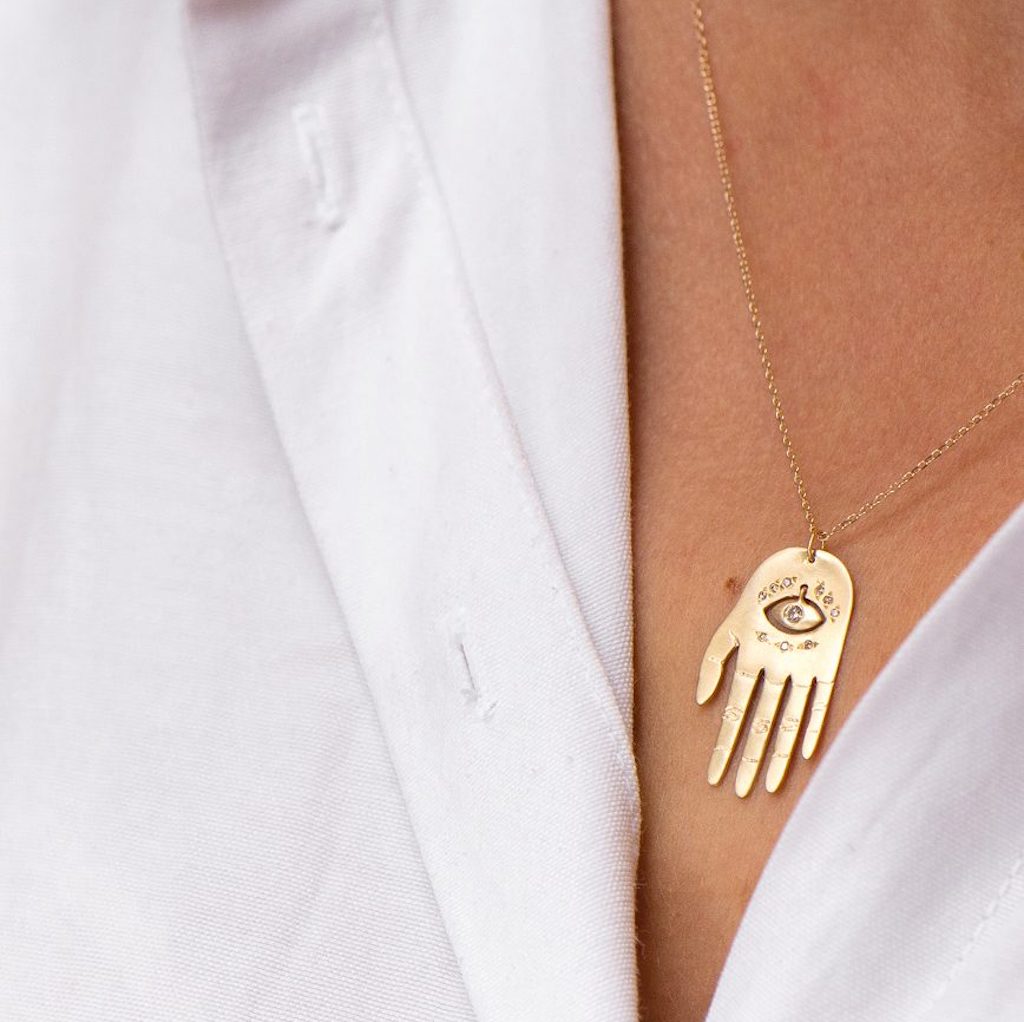 Dharma Hamsa Necklace