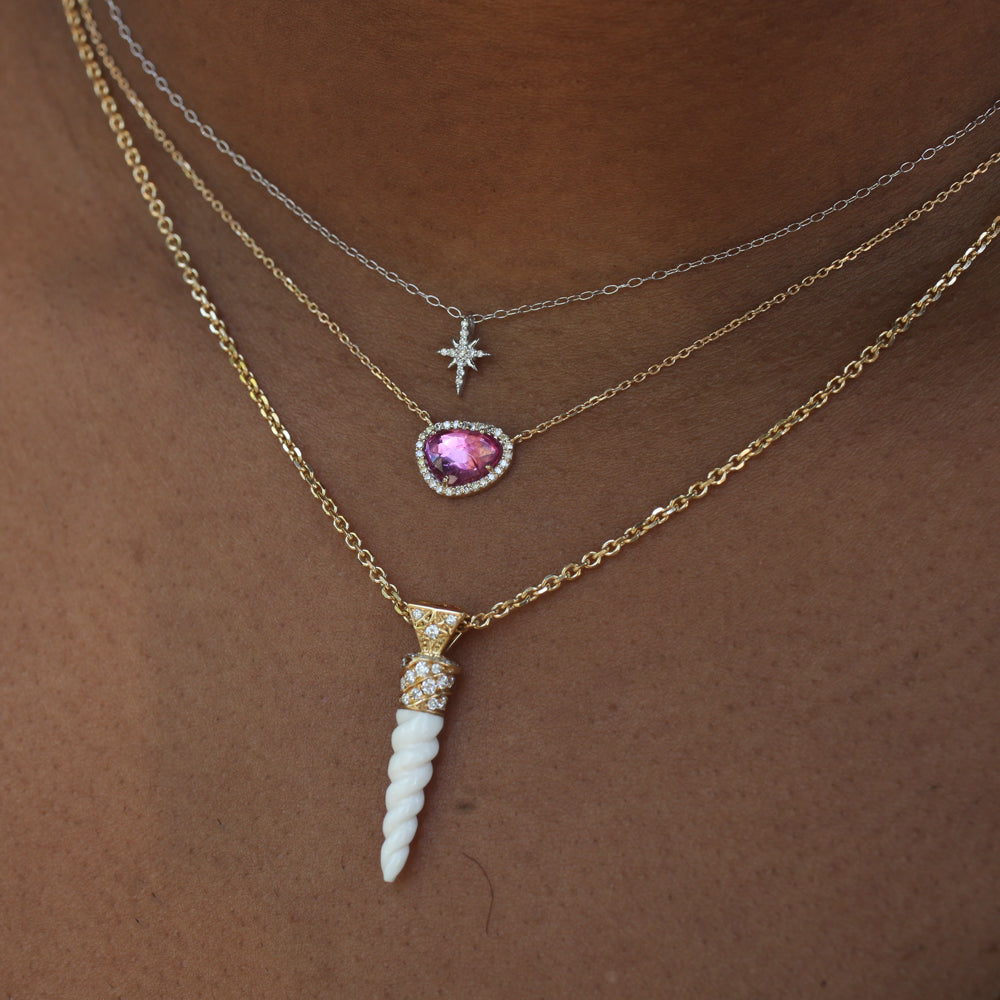 Petite North Star Necklace