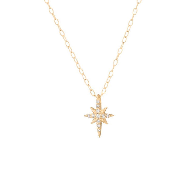 North star necklace diamond hotsell