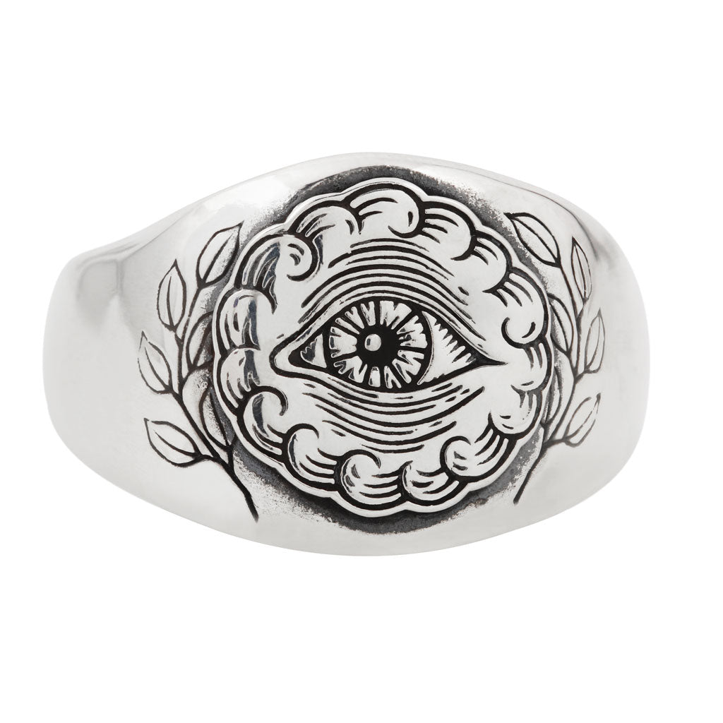 All Seeing Eye Signet Ring