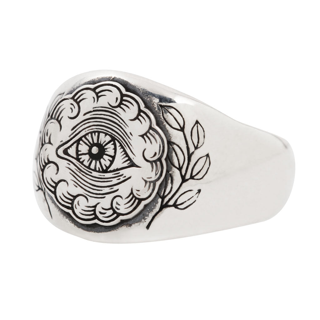 All Seeing Eye Signet Ring