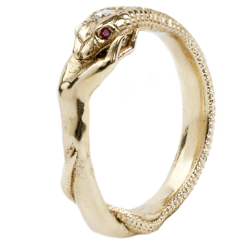 Resting Nagini Ring