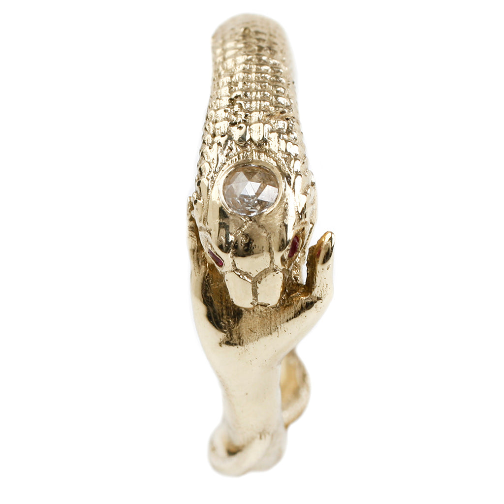 Resting Nagini Ring