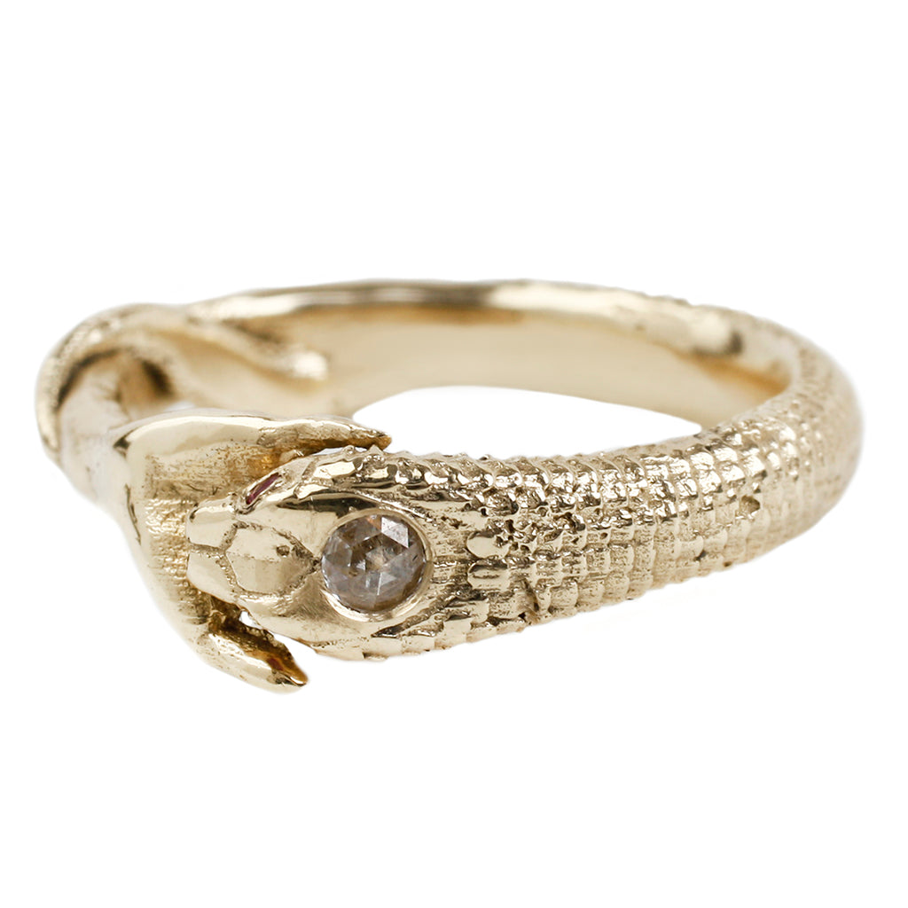 Resting Nagini Ring