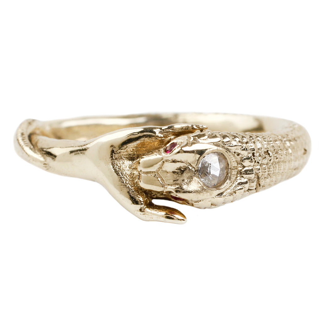 Resting Nagini Ring