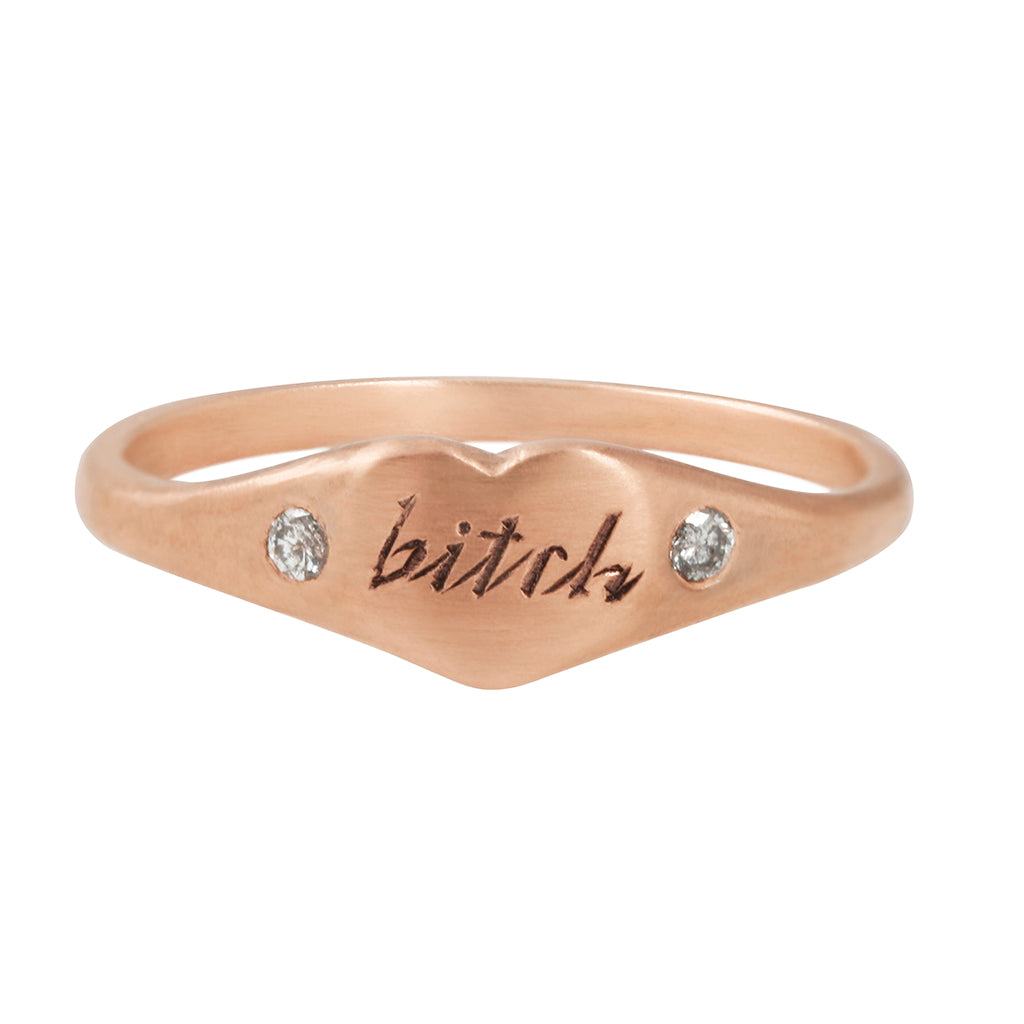Littlest Heart Pinky Ring