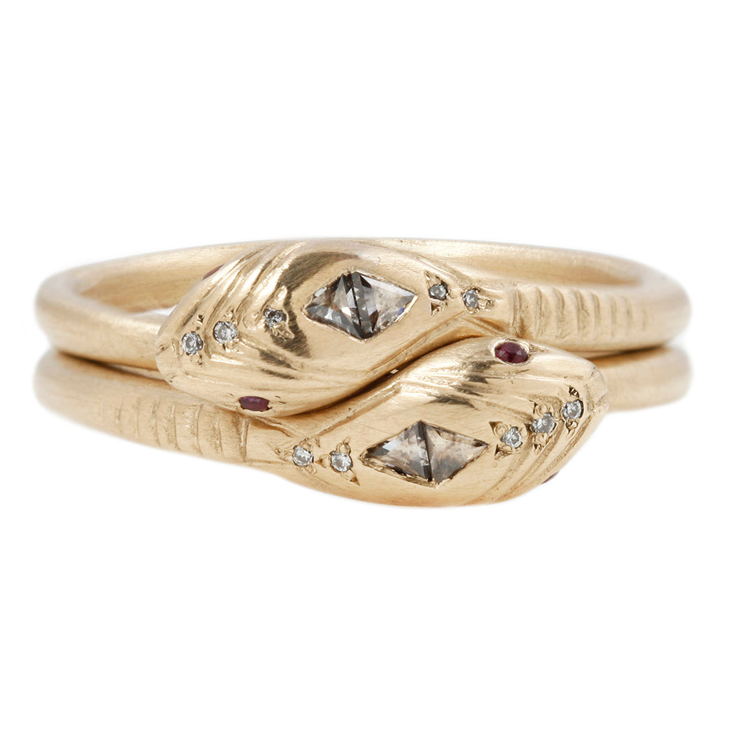 Victoria's Fede Ring - Trillion Cut