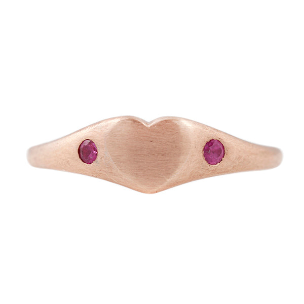 Littlest Heart Pinky Ring
