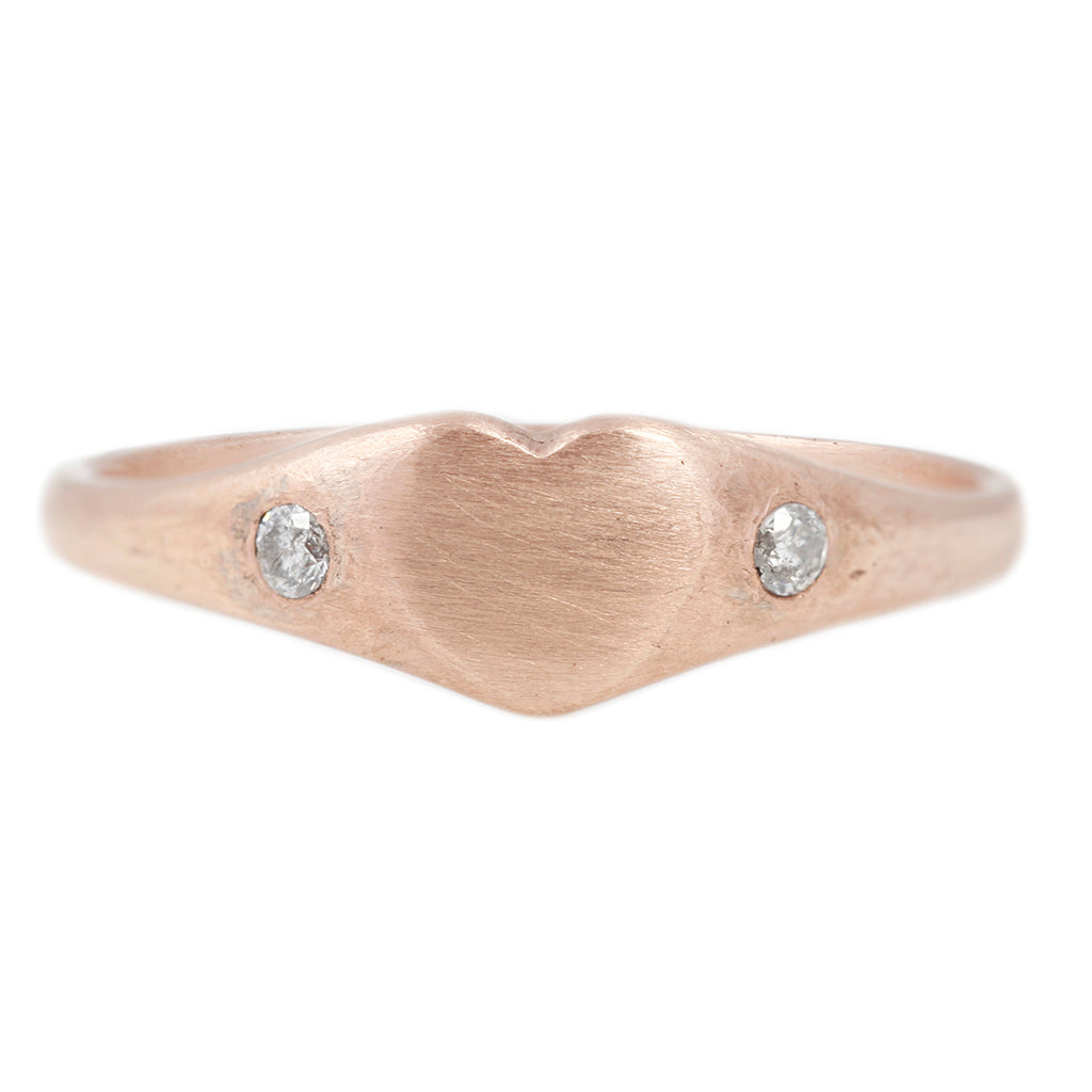 Littlest Heart Pinky Ring