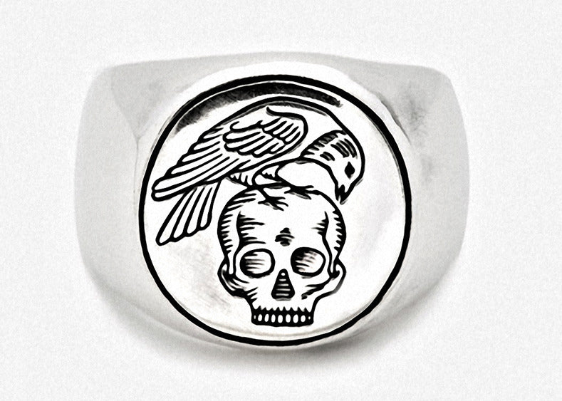 All Men Must Die Signet Ring