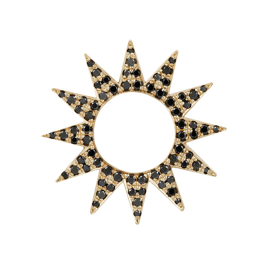 Regular Spur Charm - Black Diamond