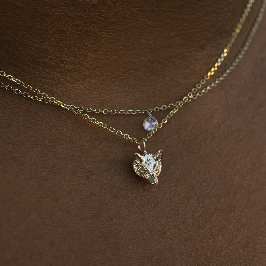 Fennec Fox Necklace | Magpie Jewellery