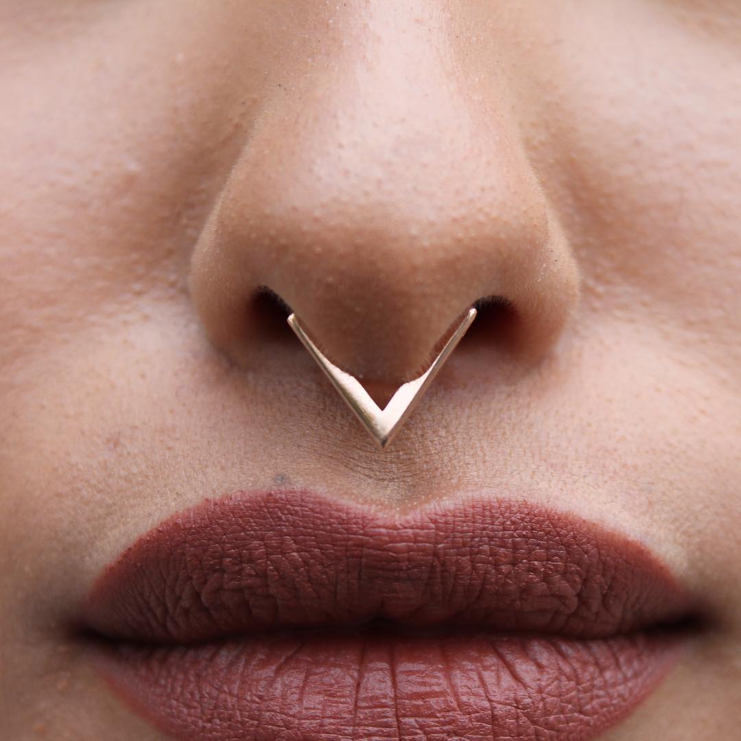 nose piercing