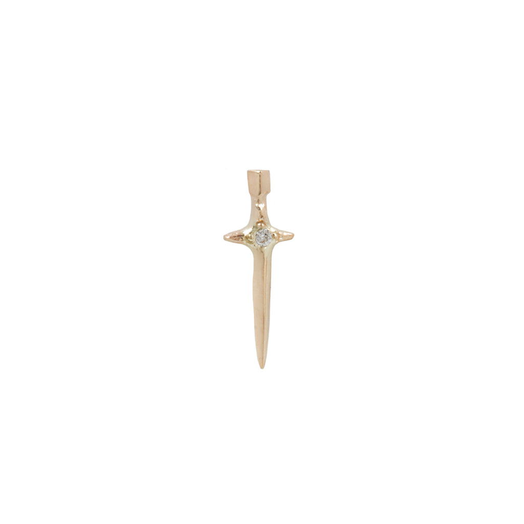 Tiny Dagger Stud