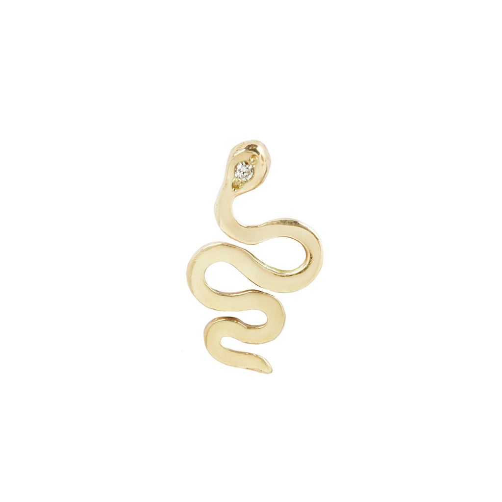 Diamond Snake Stud