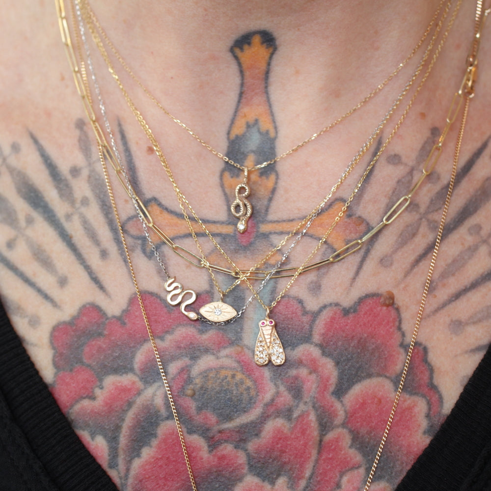 Snake On a Chain! Necklace