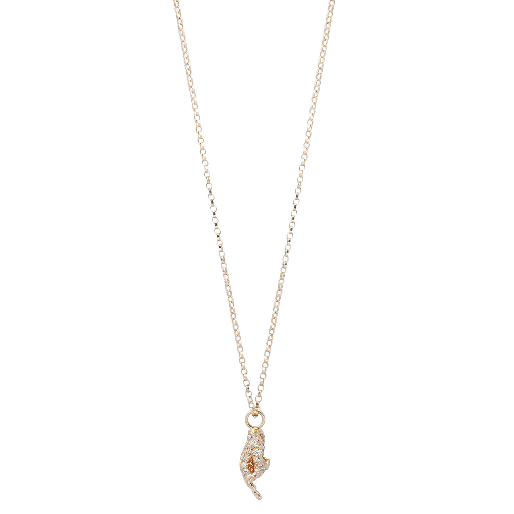 Pavé FU Necklace