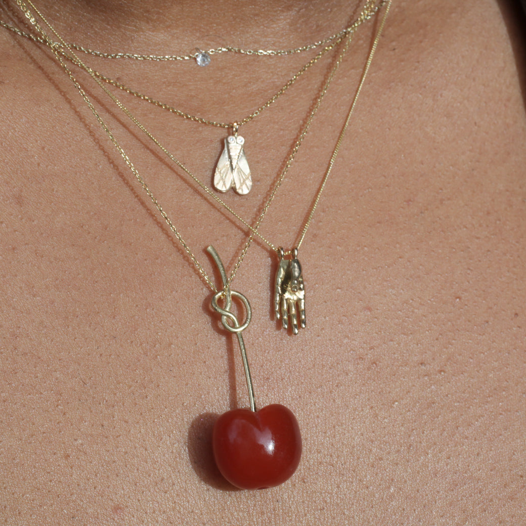 Naked Hamsa Necklace