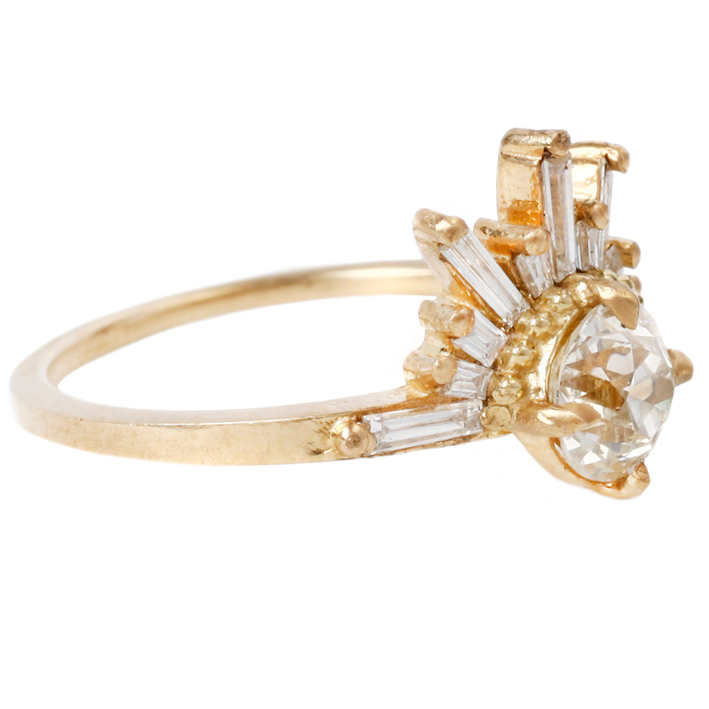 gold diamond ring